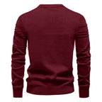 AIOPESON men's sweater, made of high-quality cotton, ideal for winter.
