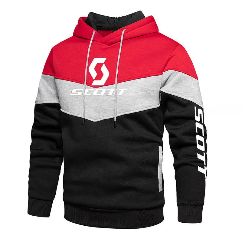 Men's casual, sporty hoodie.