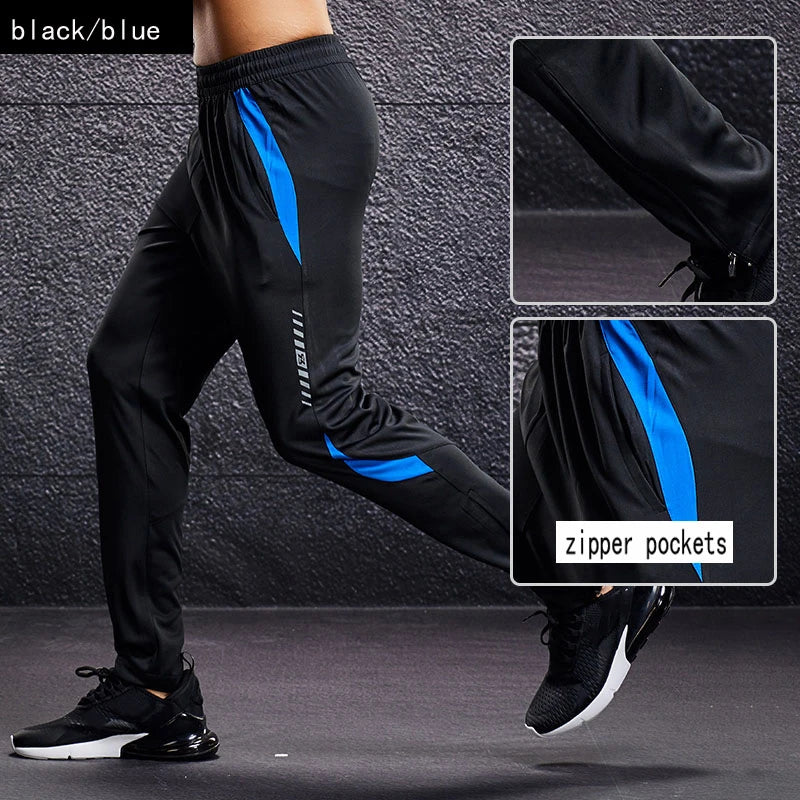 Men's athletic pants for running, training, walking, and exercise.