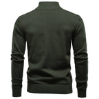 Men's sweater, warm and luxurious cotton pullover, for autumn and winter.