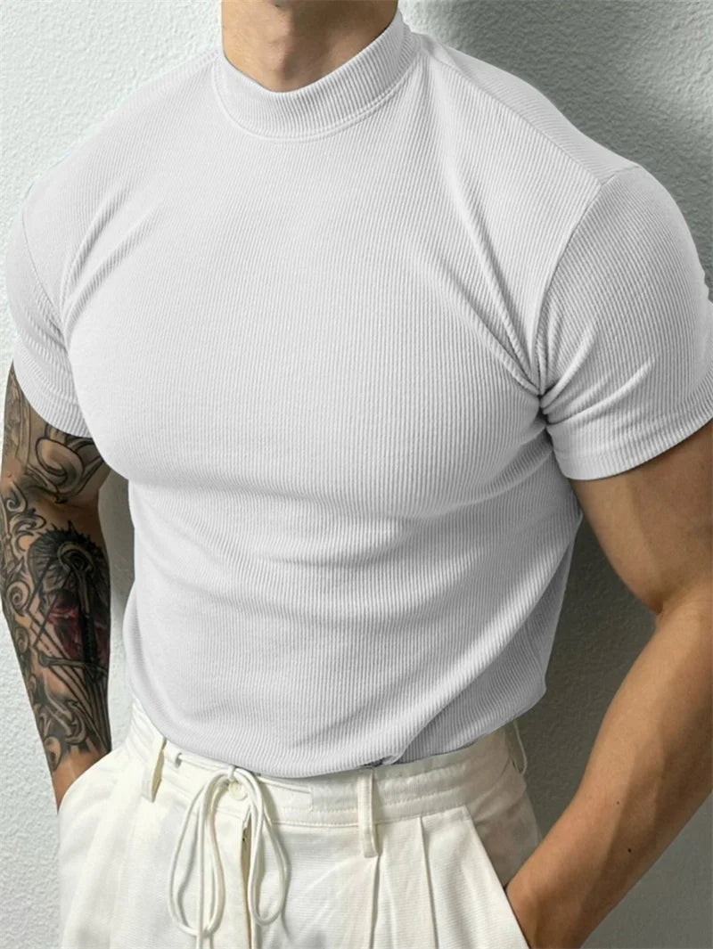 Men's T-shirt, for physical activities, leisure and sports.