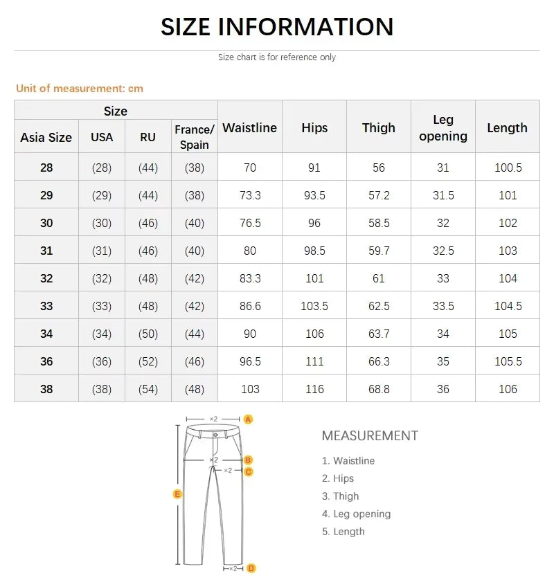 97% Cotton Men's Casual Pants