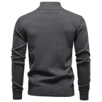 Men's sweater, warm and luxurious cotton pullover, for autumn and winter.