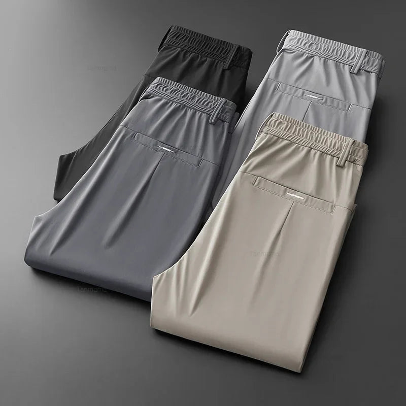 Ultra-Thin Men’s Casual Trousers
