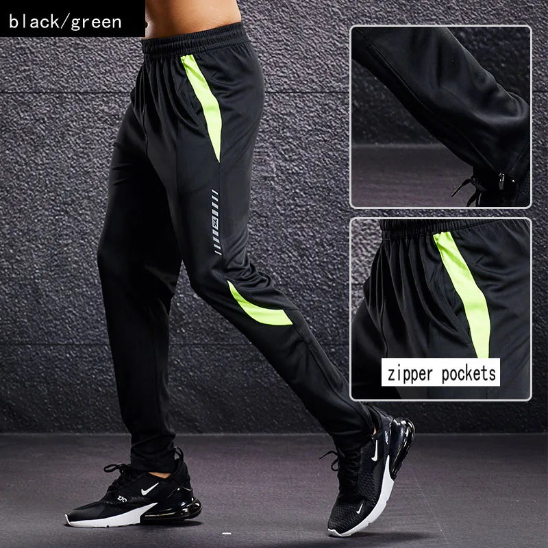 Men's athletic pants for running, training, walking, and exercise.