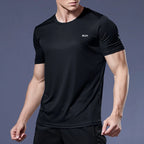 Men's running t-shirt, sports t-shirt, gym t-shirt, quick-drying.