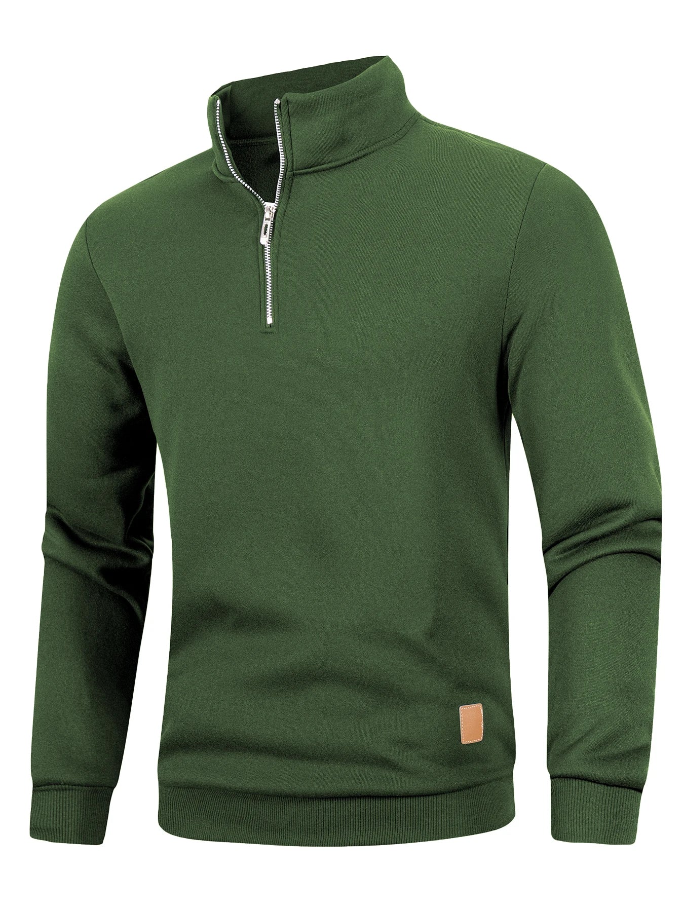 Men's casual, comfortable sweater for outdoor activities.