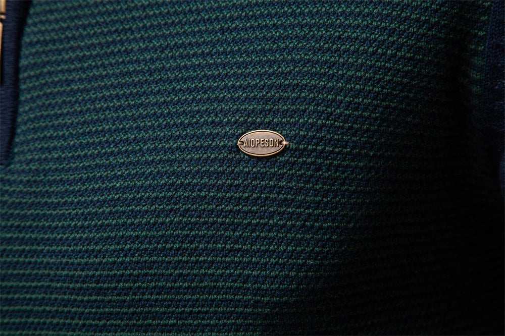 Men's sweater, warm and luxurious cotton pullover, for autumn and winter.