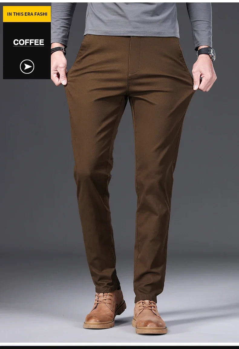 97% Cotton Men's Casual Pants
